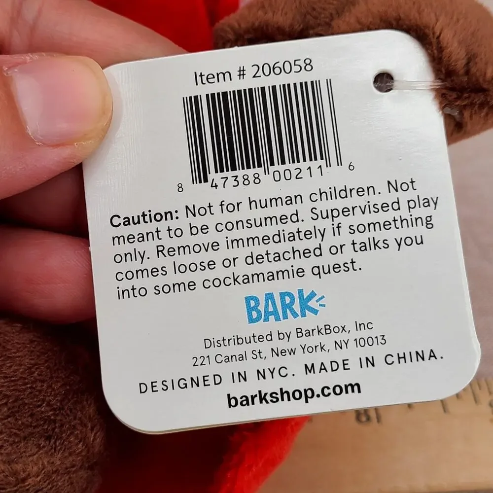 Bark King Arfur Dog Toy Giggles & Crinkles Knights of The Hound Table NWT Arthur